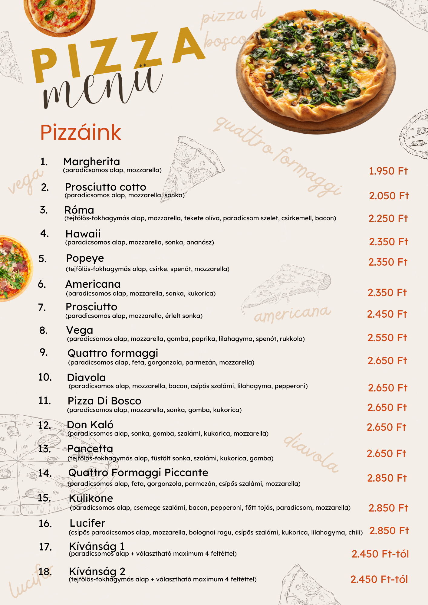 Pizzáink