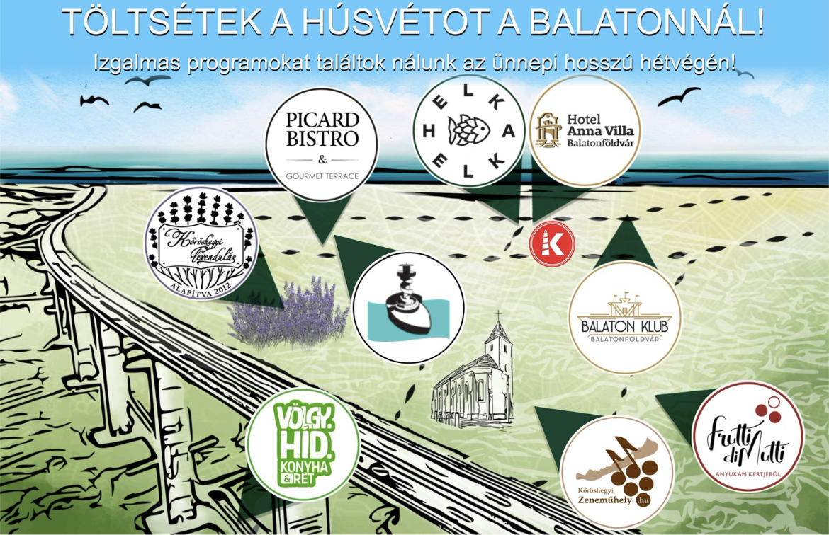 Töltsétek a Húsvétot a Balatonnál!